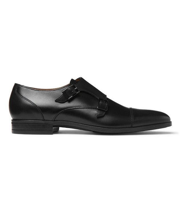 Leather Double-Monk Dress Shoes picture 2