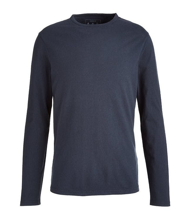 Long-Sleeve Cotton-Blend T-Shirt picture 1