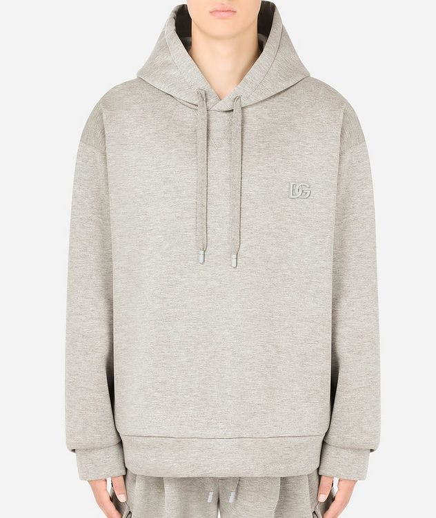 Oversized Cotton Jersey Hoodie picture 2