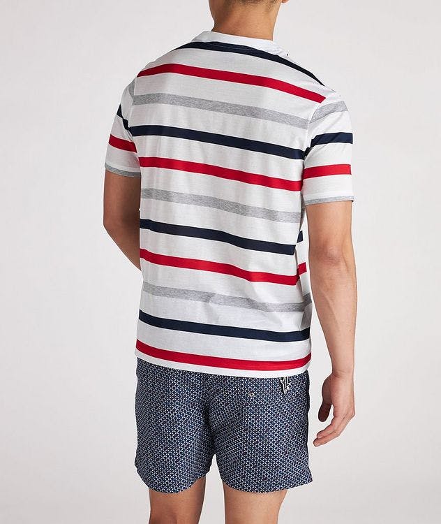 Organic Cotton Slub Striped T-Shirt picture 4