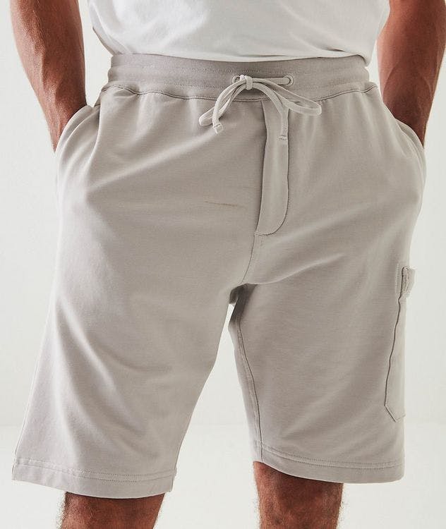 Stretch-Cotton Cargo Shorts picture 3