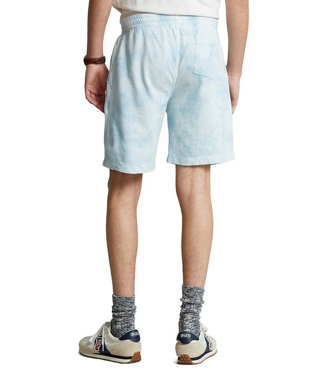 Drawstring Terry Cotton-Linen Shorts picture 3