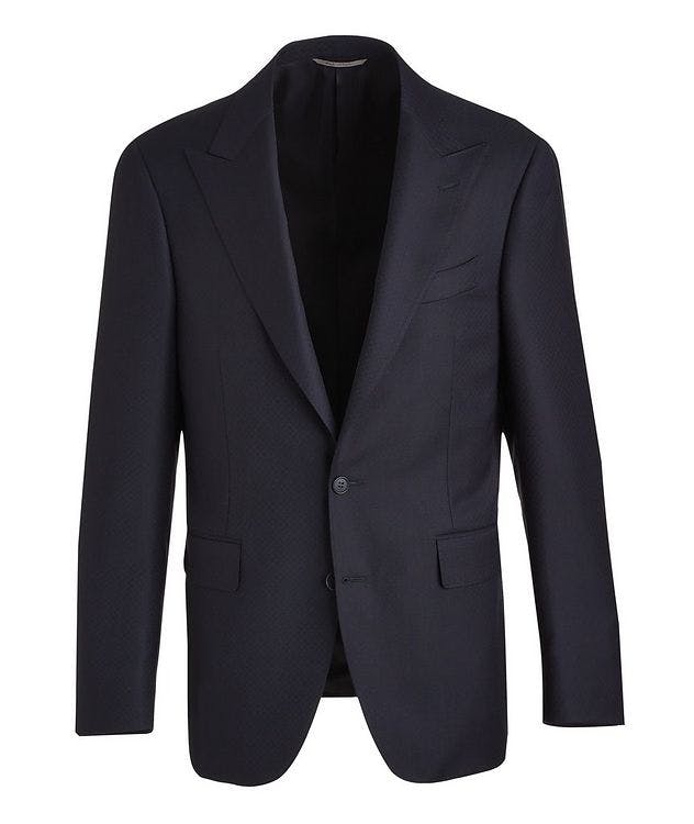 Textured Wool Suit picture 1