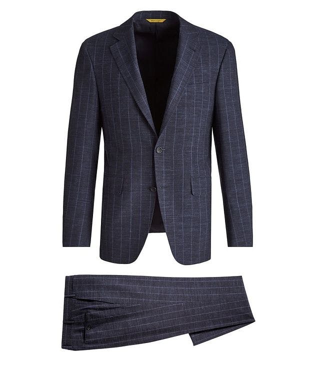 Kei Striped Wool-Blend Suit picture 1
