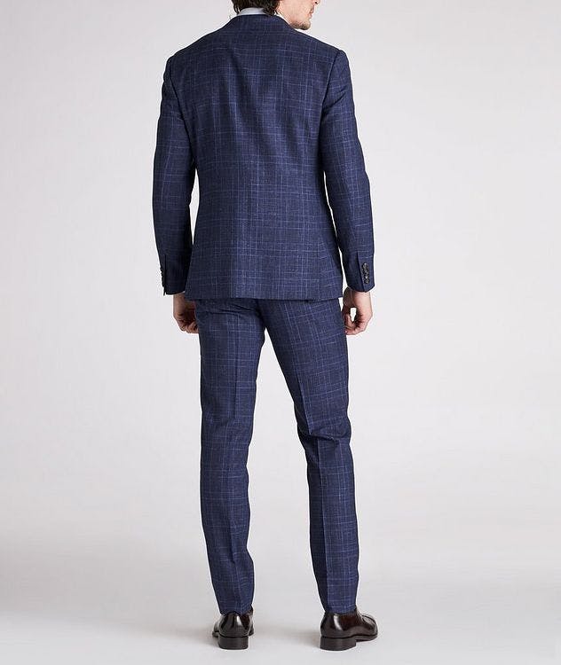 Kei Plaid Wool, Silk & Linen Blend Suit picture 3