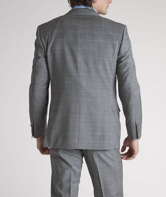 Slim-Fit Check Wool Suit picture 3