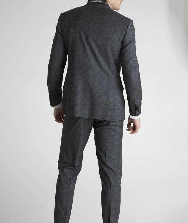 Slim-Fit Glen Check Wool Suit picture 3