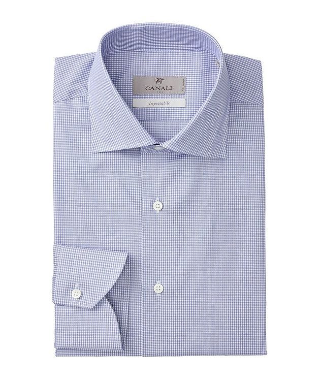 Contemporary Fit Gingham Cotton Dress Shirt picture 1