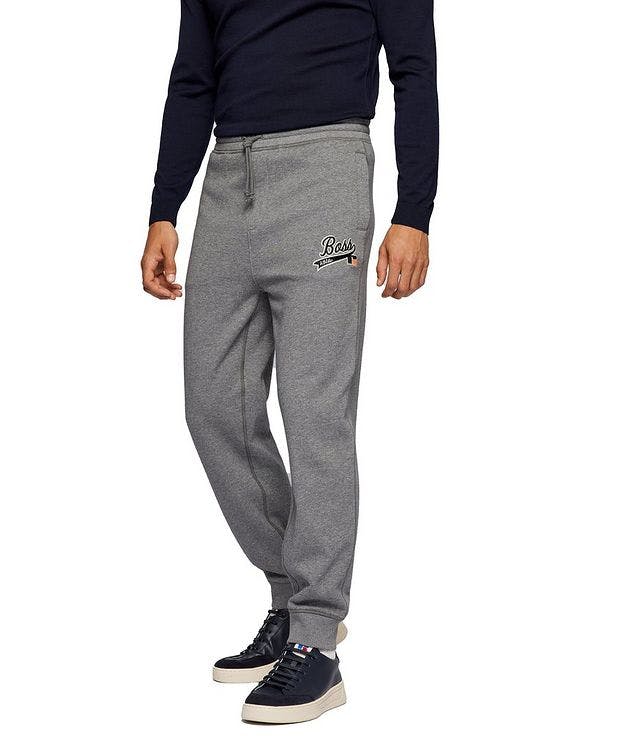BOSS x Russell Athletic Cotton-Blend Joggers picture 2
