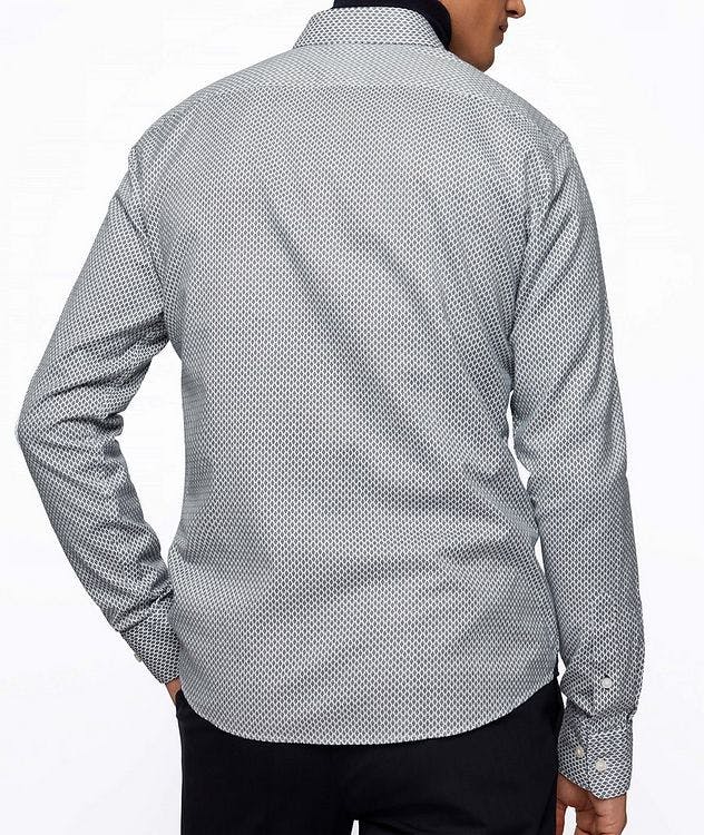 Slim-Fit Printed Cotton Shirt picture 3