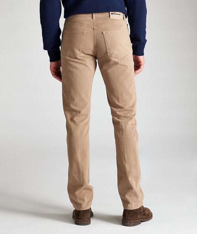 Stretch Cotton-Cashmere Chinos picture 3