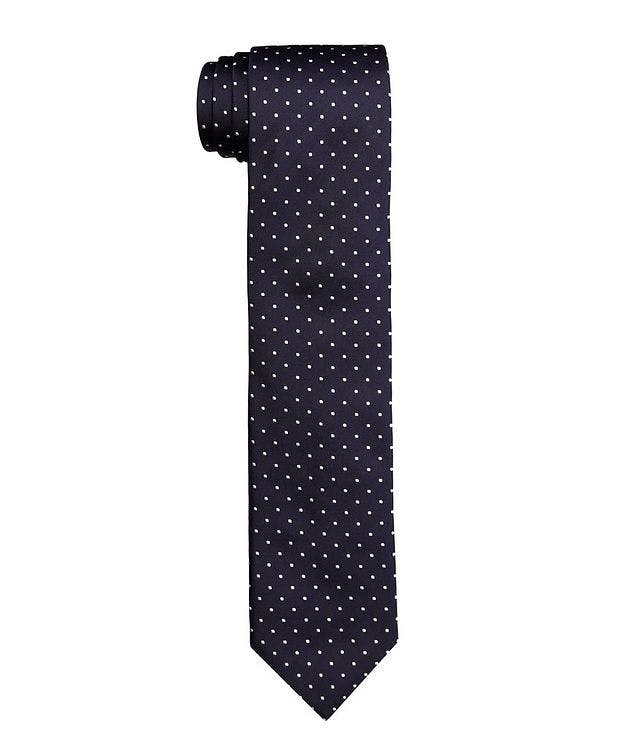Dotted Pattern Silk Tie picture 1