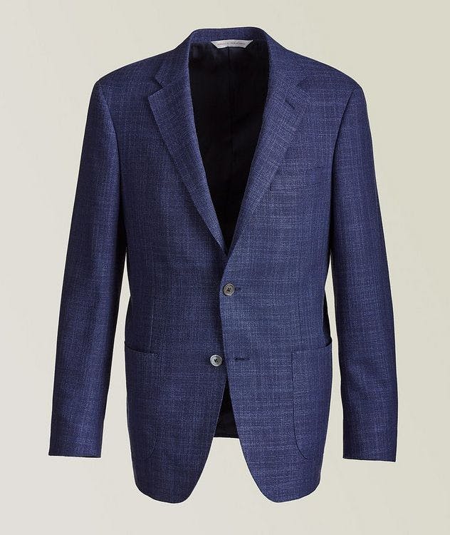 Cosmo Wool & Silk Mélange Sports Jacket picture 1