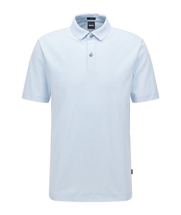Slim Fit Cotton Polo Shirt picture 1