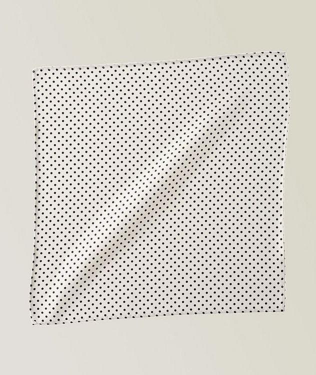 Polka Dots Silk Pocket Square picture 1