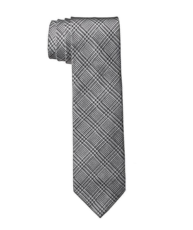Prince of Wales Jacquard Silk Tie picture 1