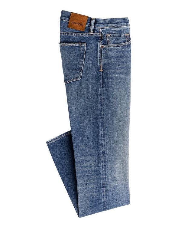 Slim Fit Cotton Jeans picture 1