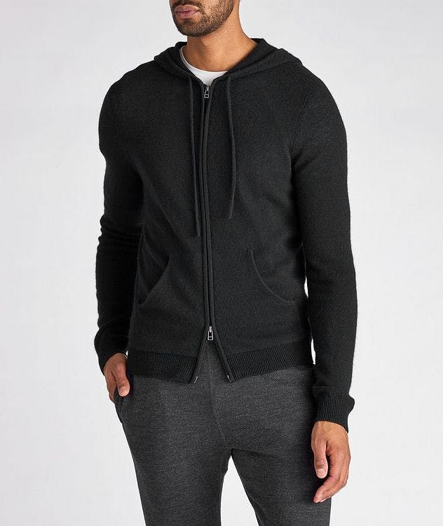 Zip-Up Cashmere Hoodie picture 2