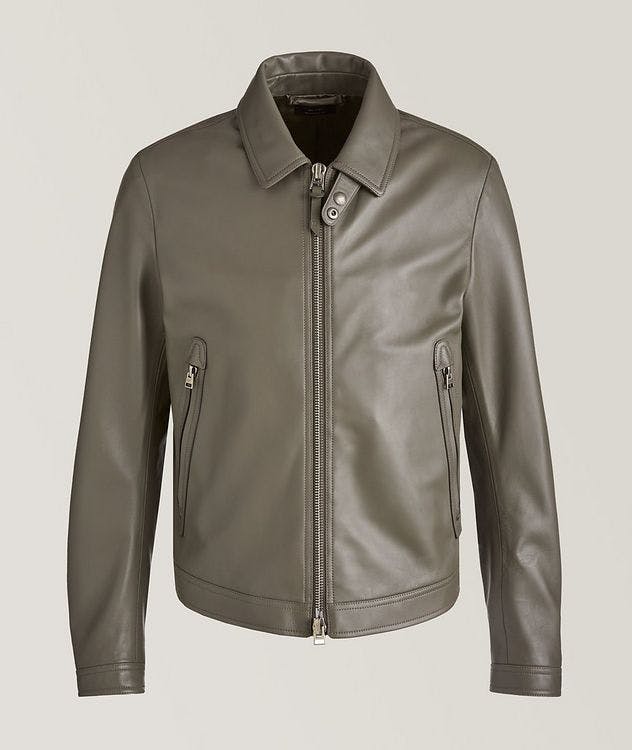 Nappa Vega Leather Blouson Jacket picture 1
