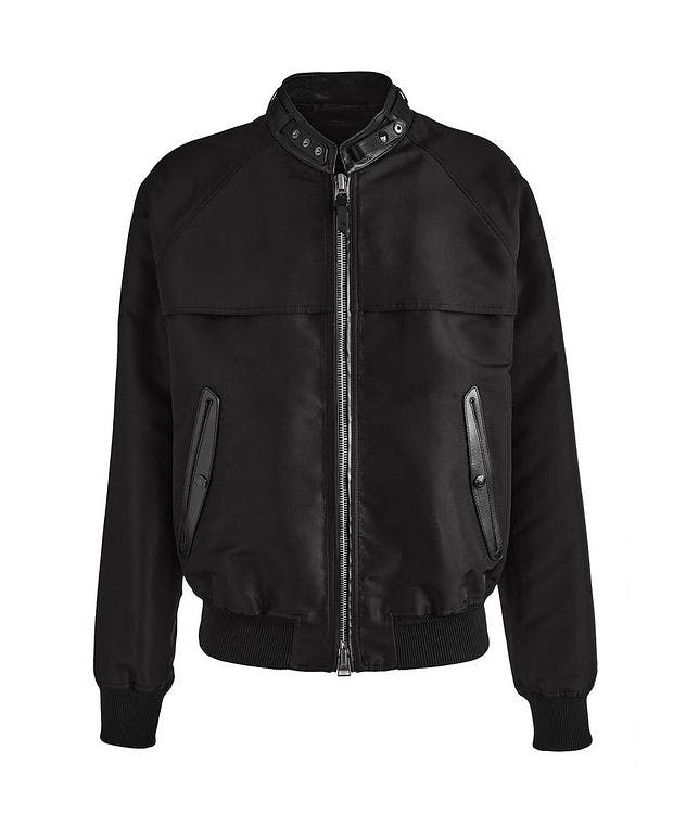 Technical-Silk Cafe Racer Jacket picture 1