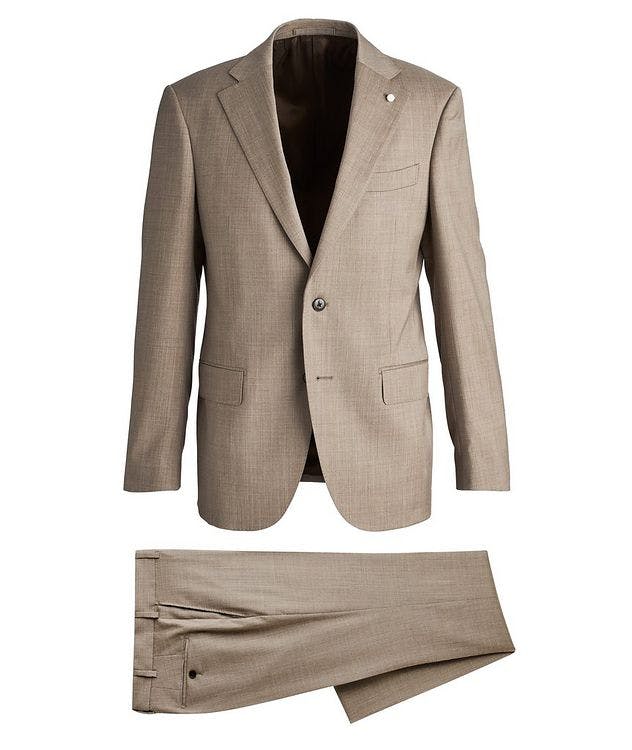 Merino Wool Crosshatch Suit picture 1