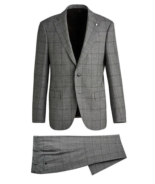 Wool-Silk-Linen Glen Check Suit picture 1