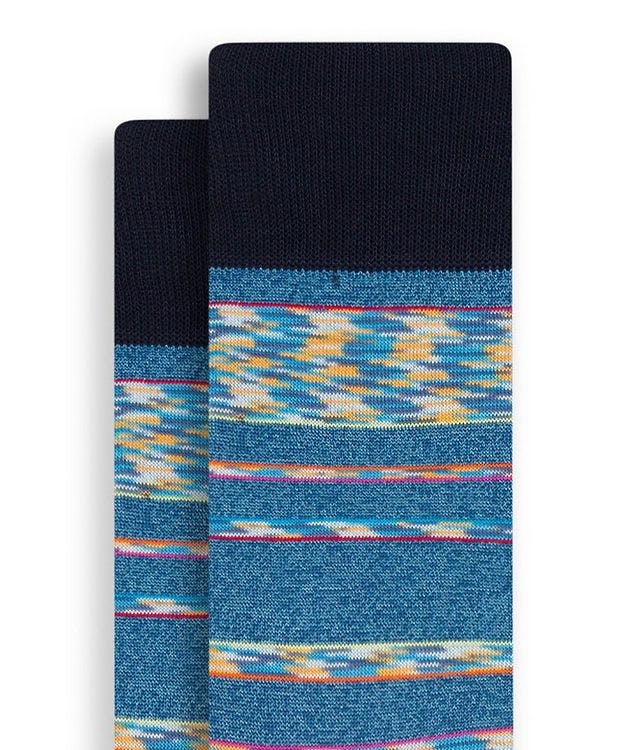 Stripe Stretch-Cotton Socks picture 2