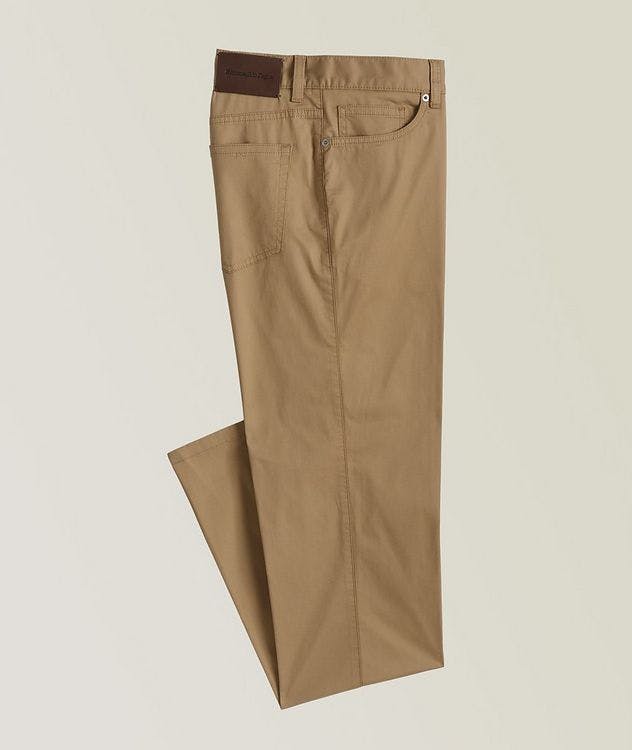 Stretch-Cotton 5-Pocket Pants picture 1