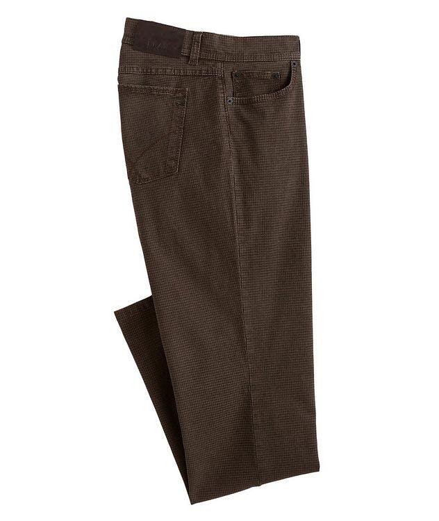 Pantalon Cooper Fancy en coton extensible à pied-de-poule picture 1