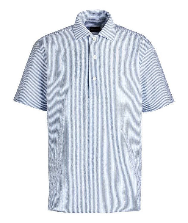 Stripe Seersucker Short-Sleeve Sport Shirt picture 1