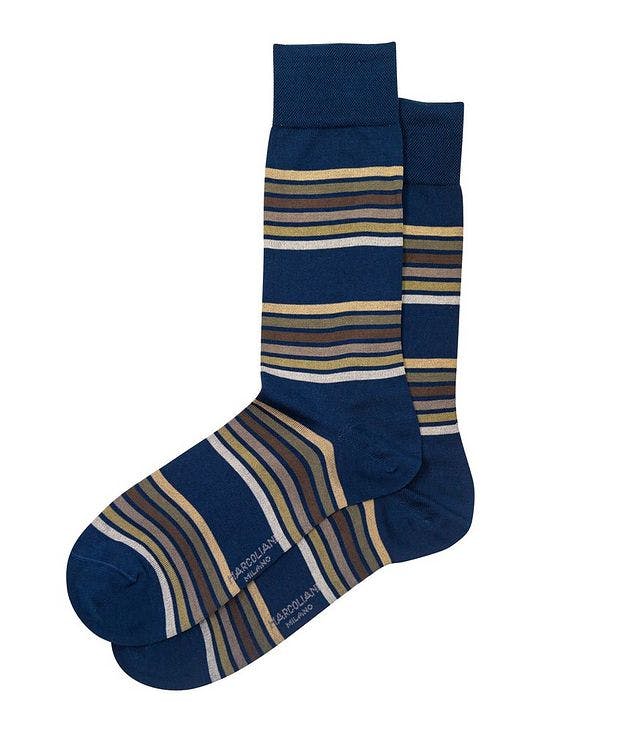 Stripped Printed Socks picture 1