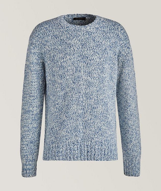Mélange Cotton-Silk Sweater picture 1
