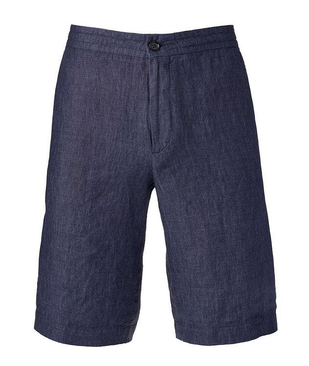 Linen Crosshatch Shorts picture 1