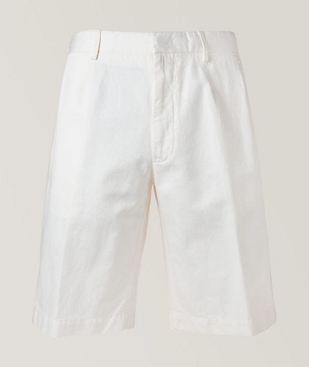 Cotton-Linen Summer Chino Shorts picture 1