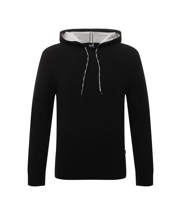 Slim-Fit Wool-Cashmere Hoodie picture 1