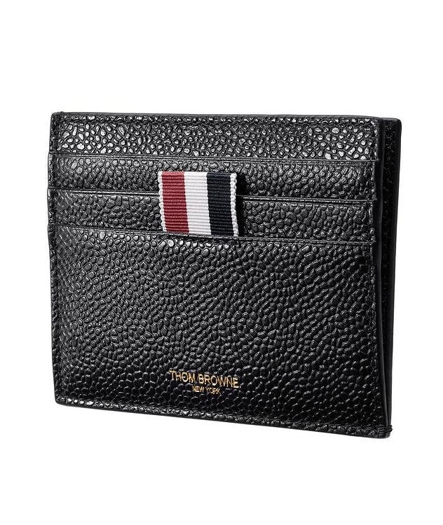 Pebbled Leather Card Holder picture 1