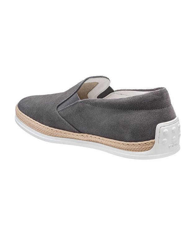 Suede Espadrille Slip-Ons picture 2
