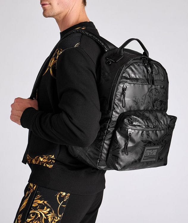 Coated Regalia Baroque Nylon Backpack picture 4