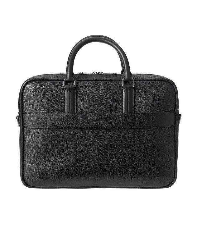Pebbled Grain Leather Business Bag Briefcase picture 2