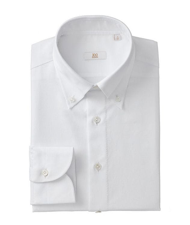 Gold line Stretch-Cotton Oxford Button-Down Shirt picture 1