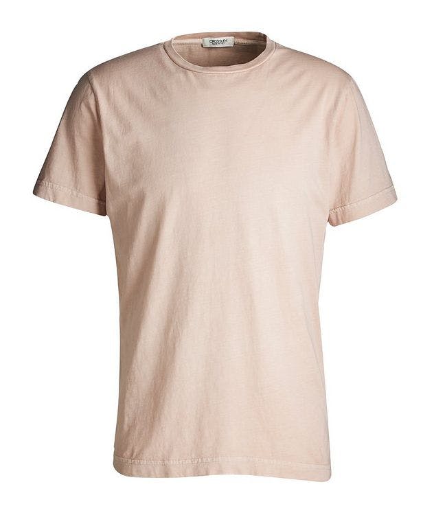 Short-Sleeve Cotton Crew Neck T-Shirt picture 1