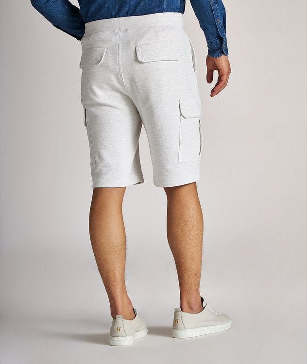Stretch-Cotton Jersey Cargo Short picture 4
