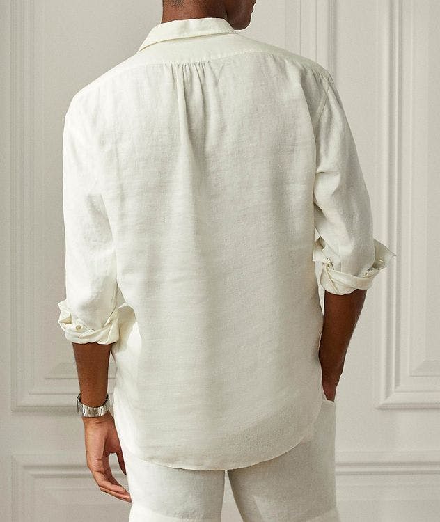Contemporary Fit Linen Shirt picture 4
