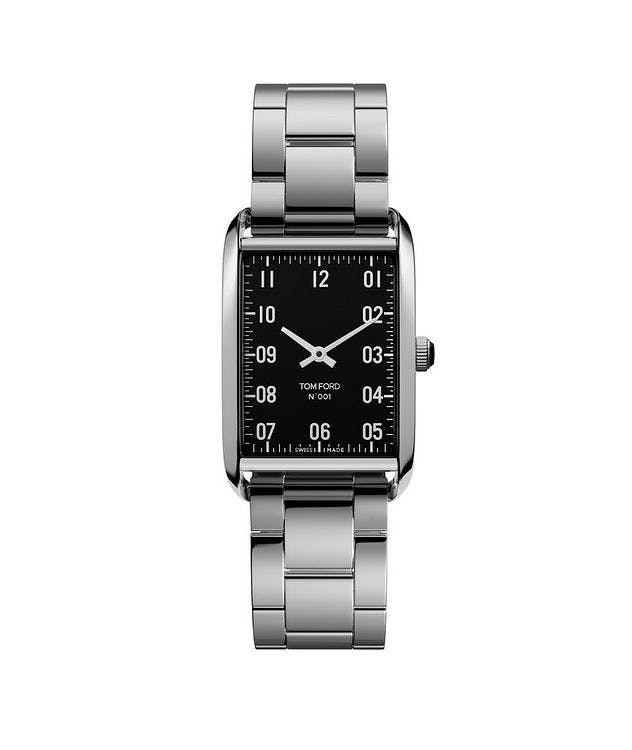 No.001 Polished  Stainless Steel Watch picture 1