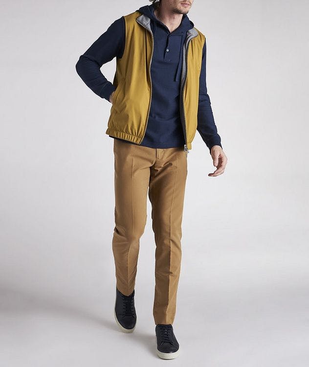 Wool Blend Reversible Vest picture 3