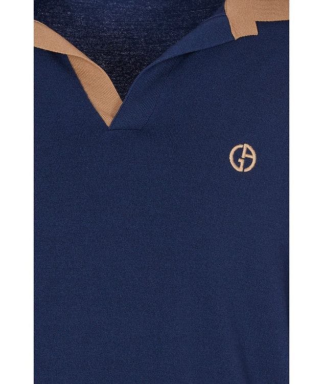 Long-Sleeve Wool Polo picture 3