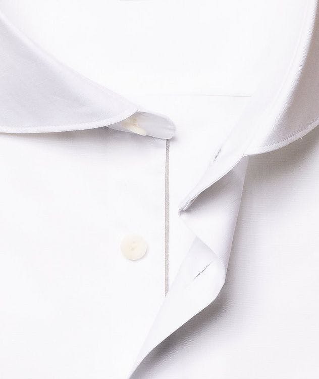 Contemporary Fit Cotton-Linen Shirt picture 6