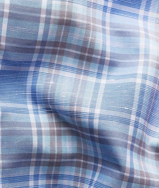 Contemporary Fit Cotton-Linen Shirt picture 6