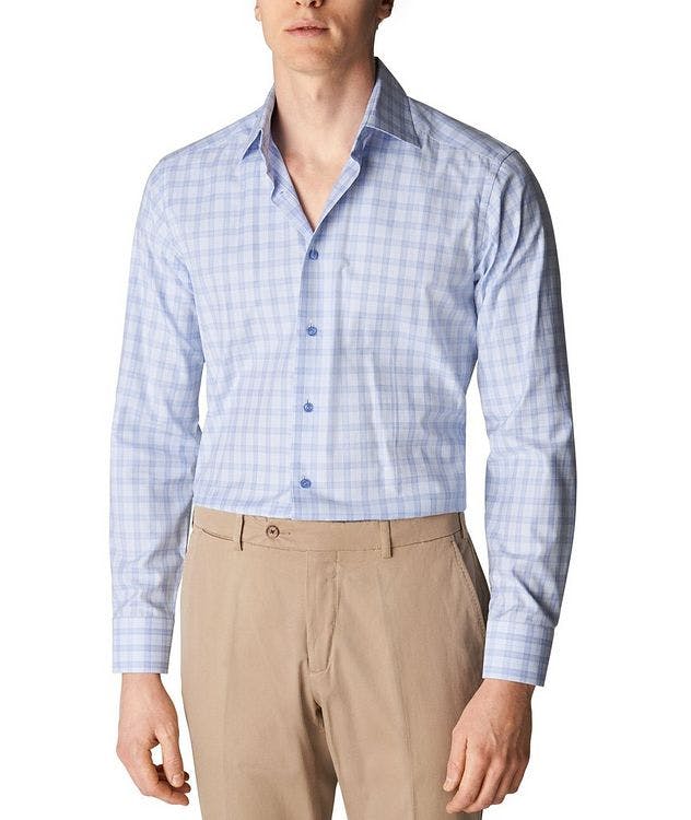Contemporary Fit Plaid Stretch Shirt picture 2