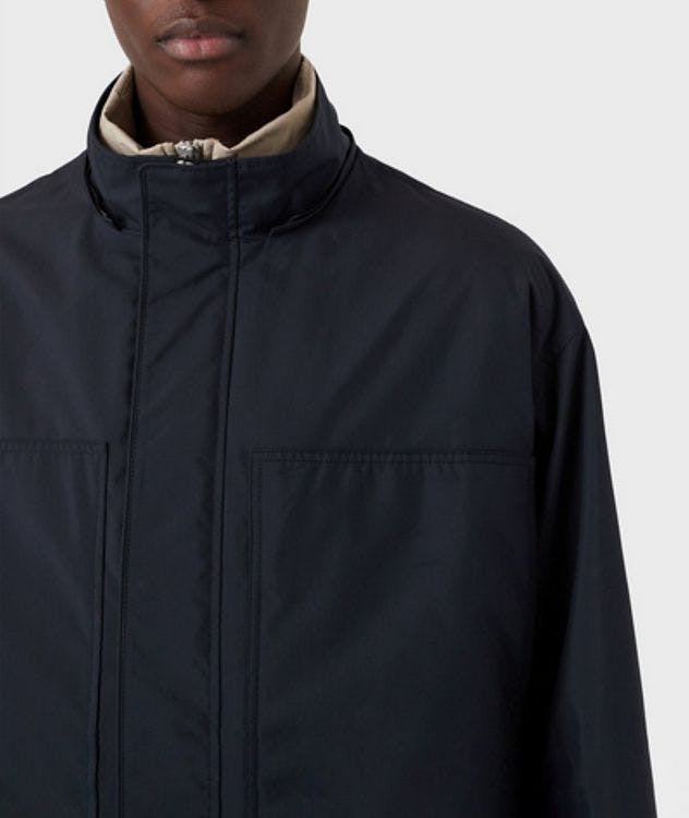 Water-Repellent Quilted Down Windbreaker picture 4